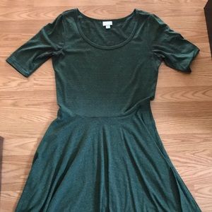 Green Lularoe Nicole dress